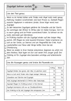 Vorschau - Arbeitsblätter - Frühling Sachtexte Leseverstehen - Seite 3