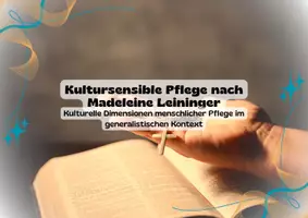 Vorschau - Stundenentwürfe - Kulturkongruente Pflege nach Madeleine Leininger – Sunrise-Modell, Fallarbeit & Pflegeplanung (PESR + SMART) - Seite 1