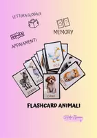 anteprima - Flashcard - MEMORY FLASHCARD ANIMALI - Pagina di copertina