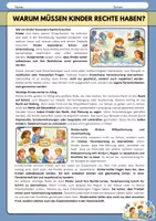 Vorschau - Arbeitsblätter - Warum müssen Kinder Rechte haben? - Seite 1