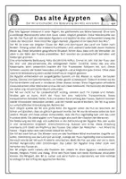 Vorschau - Arbeitsblätter - Der Nil entscheidet – Die Lebensader Ägyptens verstehen (Sachtext, Aufgaben & Lösungen) | Geschichte / Gesellschaftslehre Klasse 5/6 - Seite 1