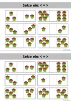 Vorschau - Arbeitsblätter - Größer, kleiner oder gleich - Seite 2