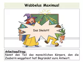 Vorschau - Stundenentwürfe - Skelett des Menschen - sofort einsetzbare kreative Unterrichtsstunde mit Arbeitsblatt, Knochen beschriften & Quiz - Seite 2