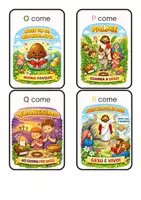 anteprima - Flashcard - ALFABETO DI PASQUA - Pagina 3