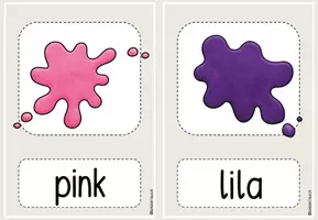 Vorschau - Fördermaterial/Inklusion - Bild- und Wortkarten Farben/ DAZ/ Anfangsunterricht - Seite 3