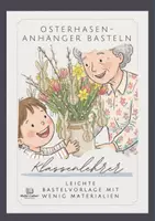 Vorschau - Mal- und Bastelvorlagen - Bastelvorlage Hasenanhänger aus Büchern - Klassenlehrer-/ Vertretungsstunde/ BK - Deckblatt