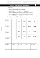 Vorschau - Arbeitsblätter - Mathebingo - halbschriftliche Multiplikation - Seite 3