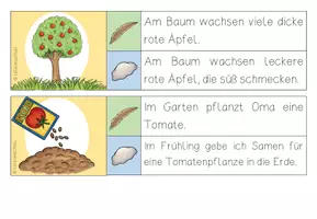 Vorschau - Arbeitsblätter - Schleichdiktat: Frühling (Kl.3/4) - Seite 3