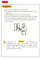 Vorschau - Arbeitsblätter - Gesundheitsberufe Gruppenarbeit: Physiotherapeut & Ergotherapeut - Seite 2