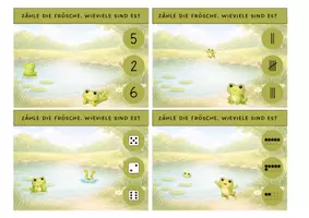 Vorschau - Spiele - Klammerkarten Frosch Mathe (ZR bis 10) - Seite 3