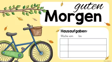 Vorschau - Präsentationen/Tafelbilder - Begrüßungsbilder digitale Tafel: Herbst - Seite 3