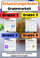 Vorschau - Arbeitsblätter - Entwicklungsländer Gruppenarbeit: HDI, BIP & Entwicklungshilfe - Deckblatt