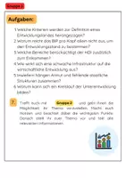 Vorschau - Arbeitsblätter - Entwicklungsländer Gruppenarbeit: HDI, BIP & Entwicklungshilfe - Seite 2
