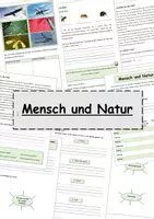 Vorschau - Unterrichtsreihen - Mensch und Natur - Komplette Sequenz Ethik 7/8 - Deckblatt
