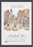 Vorschau - Unterrichtsreihen - Argumentation Schritt für Schritt dialektisch + Arg. entkräften, argumentierender Brief schreiben, Klasse 8 Lernpaket Aufbau + Übungen - Deckblatt