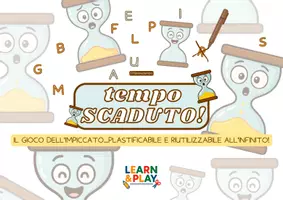 anteprima - Esercizi - Tempo scaduto! - il gioco dell'impiccato...moderno! - Pagina di copertina