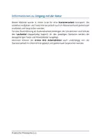 Vorschau - Arbeitsblätter - Umgang mit der Natur - Seite 1