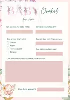 Vorschau - Mal- und Bastelvorlagen - Baby Orakel für die Klassenlehrkraft von der Klasse - Seite 3