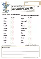 Vorschau - Arbeitsblätter - Von hinten wie von vorne. Palindrome. - Seite 2