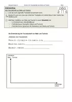 Vorschau - Arbeitsblätter - "Tschick" - Freundschaft Maik und Tschick: AB + Lösung - Deckblatt