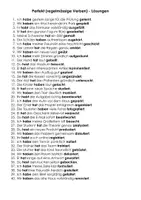 Vorschau - Arbeitsblätter - Zeitformen - Arbeitsblätter Präteritum & Perfekt - Seite 2