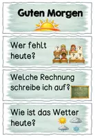 Vorschau - Bildkarten - Moderationsfächer für den Morgenkreis - Seite 2
