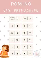 Vorschau - Spiele - Domino Mathematik Verliebte Zahlen - Deckblatt