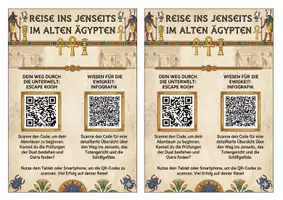 Vorschau - Stundenentwürfe - Totenkult & Jenseitsglaube altes Ägypten - online Escape Room - Seite 2