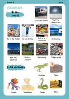 Vista previa - Unidades / Secuencias / Situaciones de Aprendizaje - 🌊 Grammar 6 (Unit 4: At the Coast!) Vocabulary, Grammar, Speaking & Writing - página 1