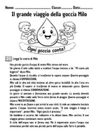 anteprima - Esercizi - Scheda Operativa Giornata Mondiale dell’Acqua Scienze - Pagina 1