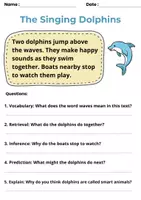 Aperçu - Feuilles d'exercices - Reading Comprehension – Under the Sea | VIPERS | CE1–CE2 - Page 3
