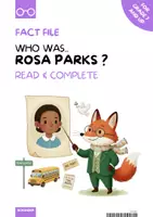 Vorschau - Arbeitsblätter - ROSA PARKS – Steckbrief: Englisch Arbeitsblatt Biografie & Leseverstehen - Deckblatt