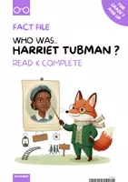 Vorschau - Arbeitsblätter - HARRIET TUBMAN – Steckbrief: Englisch Arbeitsblatt Biografie & Leseverstehen - Deckblatt
