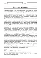 Vorschau - Arbeitsblätter - CHARLES DICKENS – Steckbrief: Englisch Arbeitsblatt Biografie & Leseverstehen - Seite 2