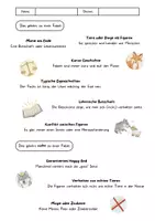 Vorschau - Arbeitsblätter - FABELN – Was ist eine Fabel? Infotext, Moral, Merkmale, Löwe und Mäuschen, Arbeitsblätter - Seite 2