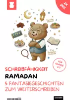 Vorschau - Arbeitsblätter - RAMADAN – 5 kreative Schreibanlässe: Fantasiegeschichten weiterschreiben, Wortspeicher, Planungshilfe - Deckblatt