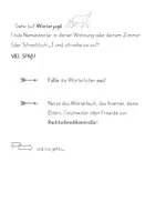 Vorschau - Stundenentwürfe - Wir gehen auf Wörterjagd 1. Schreibflüssigkeit trainieren - Seite 2
