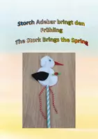 Vorschau - Mal- und Bastelvorlagen - Storch Adebar bringt den Frühling / The Stork Brings the Spring - Deckblatt