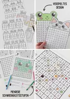 Vorschau - Arbeitsblätter - Hundertertafel - Übungen, Spiele und Pixelbilder - Seite 2