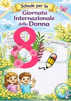 anteprima - Esercizi - Schede per la Giornata Internazionale della Donna - Pagina di copertina