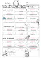 Vorschau - Merkblätter - Environment and climate change | Vokabelblatt | 2 Seiten Wortschatz mit Lösung | Englisch - Seite 3
