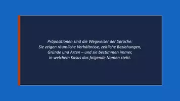 Vorschau - Stundenentwürfe - Die Präposition – Wissenscheck & Lernzielkontrolle | mit Dativ, Akkusativ & Genitiv – Deutsch Sekundarstufe I - 5./6. Klasse / Schulstufe - Seite 2
