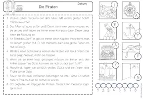 Vorschau - Arbeitsblätter - Mini-Lesespuren: Allgemeine Themen (Kl.2-3) - Seite 3