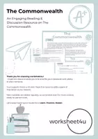 Vorschau - Arbeitsblätter - The Commonwealth - Deckblatt
