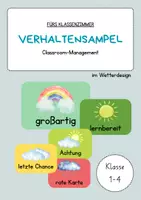 Vorschau - Poster - Verhaltensampel (Classroom Management) - Deckblatt