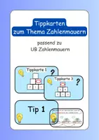Vorschau - Fördermaterial/Inklusion - Zahlenmauern Tippkarten (passend zum UB) - Deckblatt