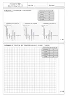 Vorschau - Test - Klassenarbeit Säulendiagramme I Daten und Diagramme I Lernzielkontrolle - Seite 1