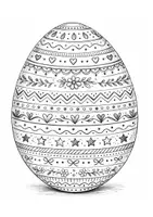 Vorschau - Stundenentwürfe - Ostereier - Bleistiftzeichnung Ostern - Mustern - Symmetrie - Seite 2