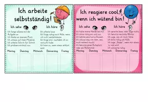 Vorschau - Merkblätter - 67 individuelle Ziele Growth Mindset mit überprüfbaren Kriterien - smarte Ziele - Seite 2
