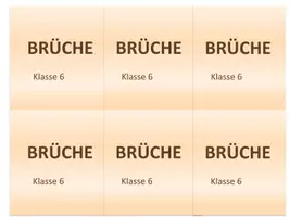 Vorschau - Spiele - Ich habe, wer hat? Brüche - Seite 3